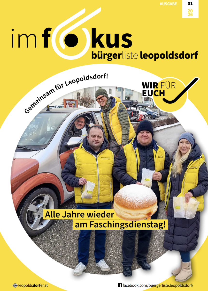 Unsere Zeitung – März 2026